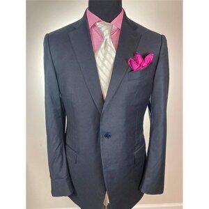 RECENT Ermenegildo ZEGNA Trofeo Black Sport Jacket Blazer 42 L e52